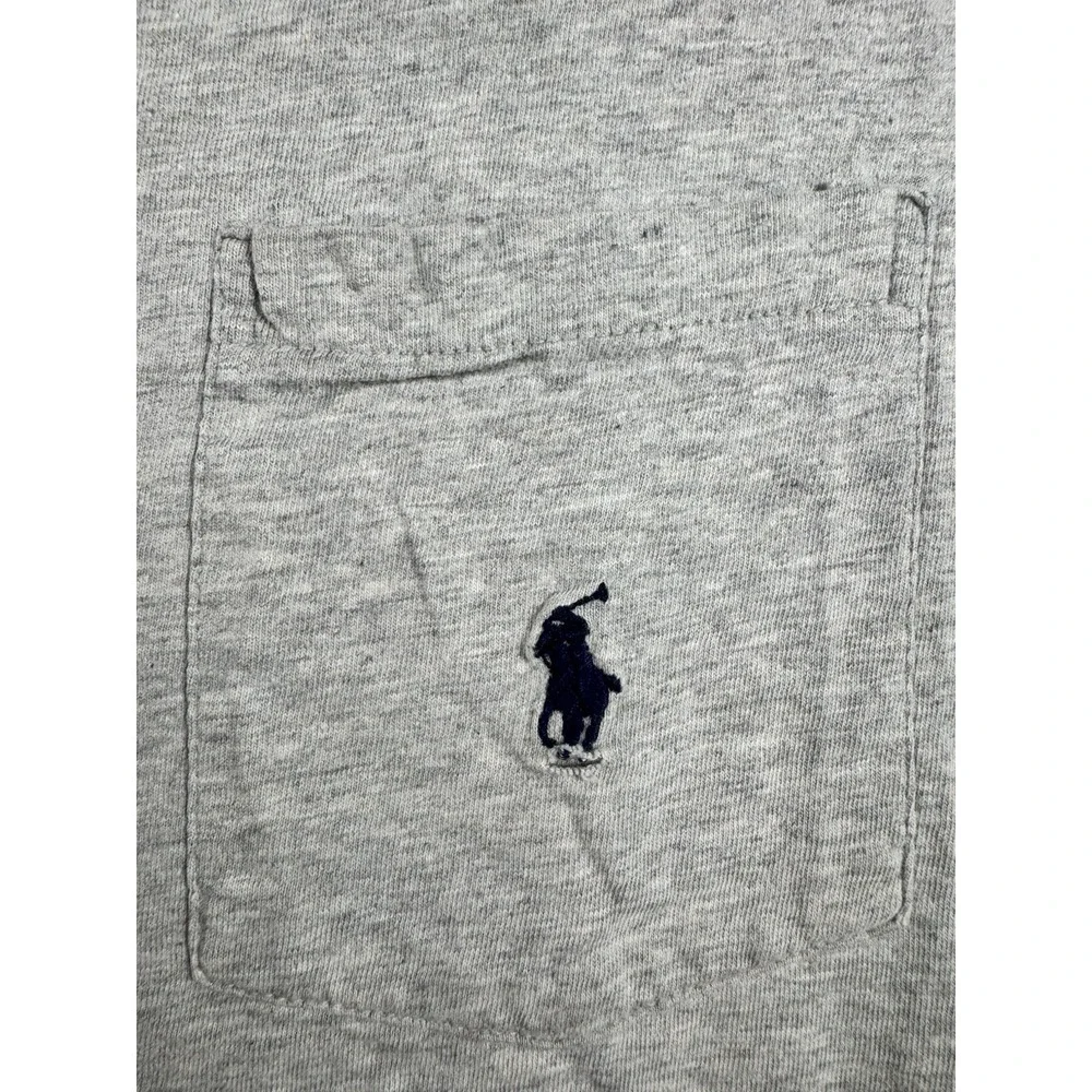 Vintage 1999 Polo Ralph Lauren Summer Outing T Shirt Mens XL Gray USA Staff Rare
